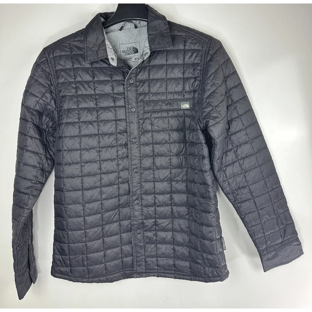 The North Face Thermoball Eco Shirt Jacket Black Men's Medium *Company Logo* - Picture 13 of 15